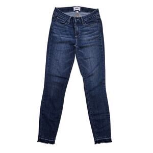 Paige Verdugo Ankle Denim Jeans Women's 28 Medium Wash Stretch 5-Pockets Design